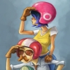 Vespa Couple